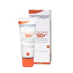 کرم ضد آفتاب بی رنگ SPF50 درماگور حجم 50 میلی لیتر