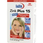 قرص زینک پلاس 15 میلی گرم یوروویتال 60 عددی