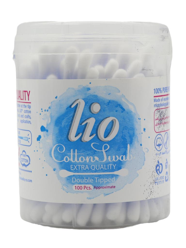 cotton-swap.jpg گوش پاک کن لیو 100 عددی - Image 1