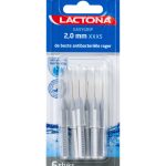 مسواک بین دندانی لاکتونا باریک طوسی دردار 2 میلی متر 6 تایی