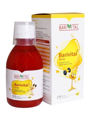شربت مولتی ویتامین کودکان باریویتال حجم 200 میلی لیتر