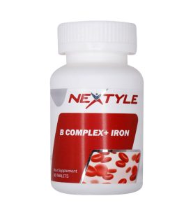 قرص ب کمپلکس پلاس آهن نکستایل 60 عددی