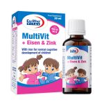 قطره مولتی ویت آیزن و زینک یوروویتال حجم 30 میلی لیتر