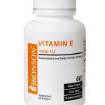 سافت ژل ویتامین ای 1000 واحد برونسون