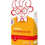 قطره خوراکی آهن و ویتامین آ د جهان فارمد آریا حجم 30 میلی لیتر