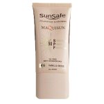 کرم ضد آفتاب کرم پودری و پرایمری مکی سان SPF50 سان سیف رنگی حجم 40 میلی لیتر