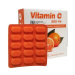 قرص جویدنی ویتامین ث سیمرغ دارو عطار 500 میلی گرم 60 عددی