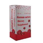 قطره فروس سولفات و ویتامین ث سیمرغ دارو عطار حجم 15 میلی لیتر