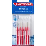 مسواک بین دندانی لاکتونا متوسط قرمز دردار 3 میلی متر 6 عددی