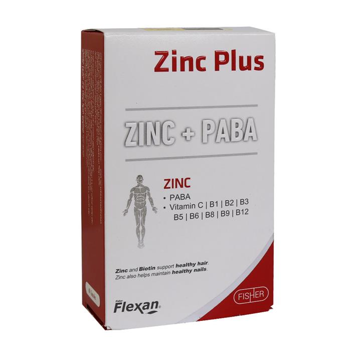 vpscc0cx.jpg کپسول زینک پلاس پابا فیشر فلکسان 60 عددی - Image 1
