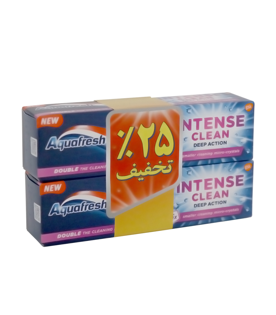 ئ.مئ.jpg پک خمیر دندان اینتنس کلین پاک کننده عمقی آکوافرش 2 عددی - Image 1