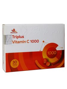 قرص تری پلاس ویتامین ث 1000 ویتامین لایف 30 عددی