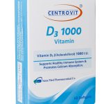 سافت ژل ویتامین د3 سنتروویت 1000 واحدی 60 عددی