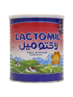 شیر خشک نوزاد لاکتومیل 2 از 6 ماهگی به بعد 400 گرمی