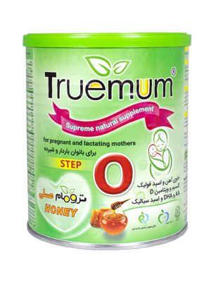 پودر ترومام تروویتال مناسب برای دوران بارداری و شیردهی طعم عسل 400 گرم