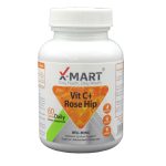 قرص ویتامین ث پلاس رزهیپ ایکس مارت 60 عددی
