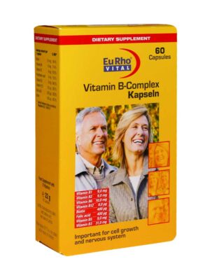 قرص ویتامین ب کمپلکس یوروویتال 60 عددی