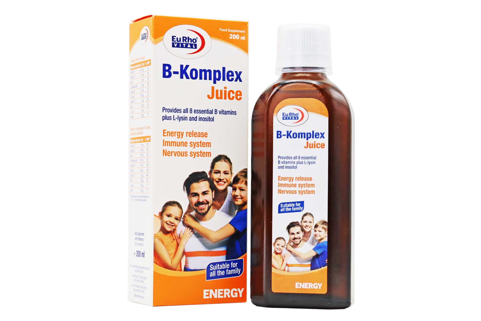 شربت-ب-کمپلکس-جویس-یوروویتال2 شربت ب کمپلکس جویس یوروویتال حجم 200 میلی لیتر - Image 1