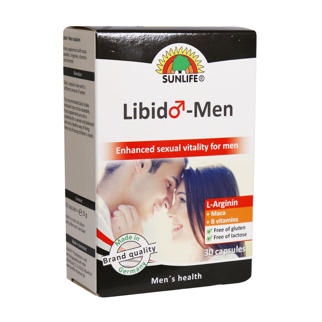 Sunlife-Libid-–-Men-30-Caps کپسول تقویت جنسی لیبیدو من سان لایف 30 عدد