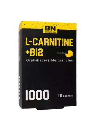 ساشه ال کارنیتین 1000 و ویتامین B12 بی اس کی 15 عددی