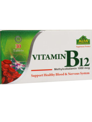 قرص ویتامین B12 1000 میکروگرم آلفا ویتامینز