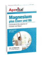 قرص منیزیم پلاس آیزن و ب۶ آپوویتال