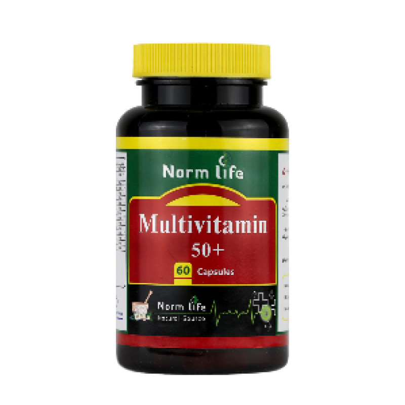 کپسول مولتی ویتامین بالای 50 سال نورم لایف