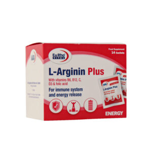 ساشه ال آرژنین پلاس یوروویتال 14 عددی