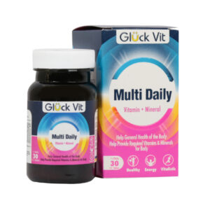 قرص روکش دار مولتی دیلی گلوک ویت 30 عدد