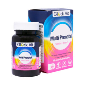 قرص روکش دار مولتی پریناتال گلوک ویت 30 عددی