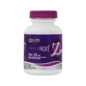 قرص زینکوبست فورت 30 میلی گرم نوتری بست 30 عددی