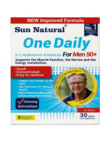 قرص وان دیلی آقایان بالای 50 سال سان نچرال 30 عددی
