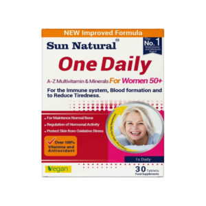 قرص وان دیلی بانوان بالای 50 سال سان نچرال 30 عددی