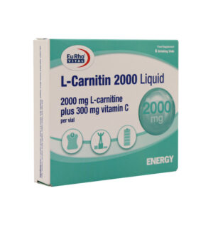 ویال ال کارنیتین 2000 میلی گرم یوروویتال 6 عددی
