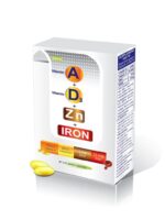 سافت ژل ویتامین آ د3 زینک و آهن دانا 40 عددی