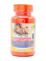 کپسول سوپر کلسیم با ویتامین د3 مگنوم ویتامینز ۶۰ عددی