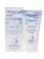 ژل بهداشتی مرطوب کننده بانوان هیدرودرم Hydra femme حجم ۱۵۰ گرم
