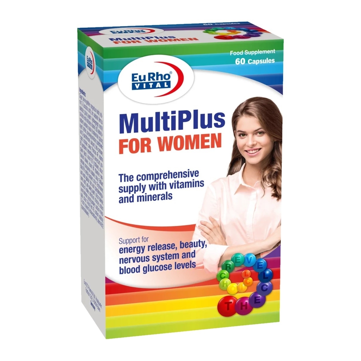 کپسول مولتی پلاس بانوان یوروویتال کپسول مولتی پلاس بانوان یوروویتال 60 عددی - Image 1