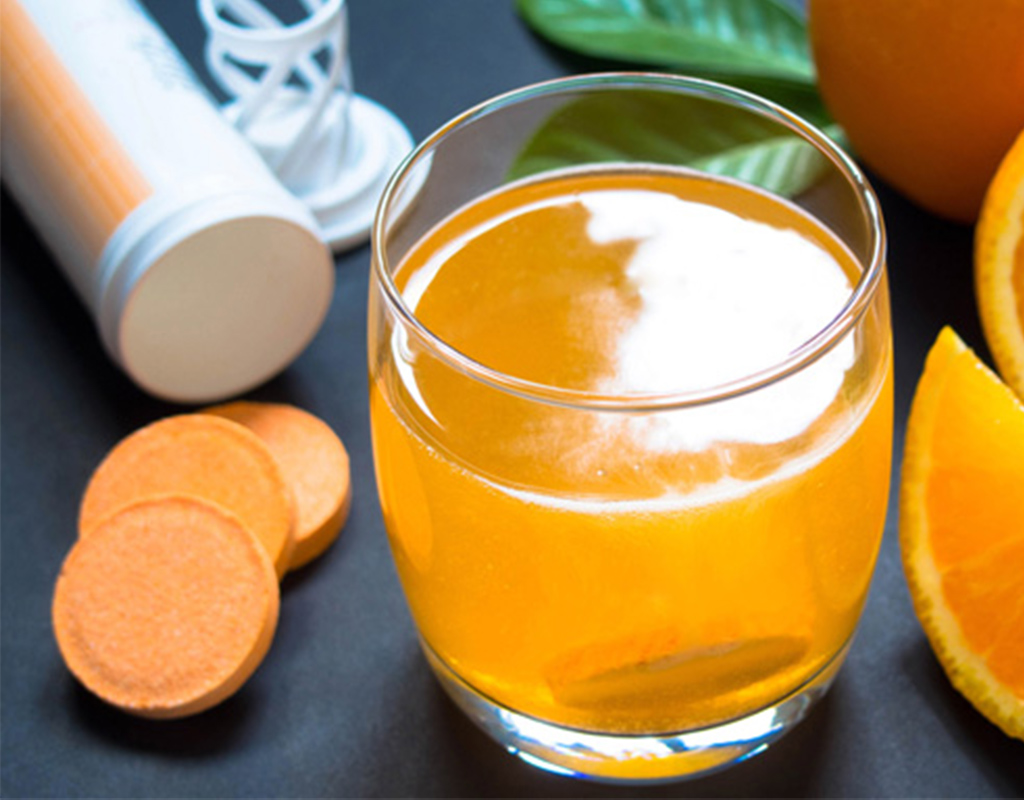 میزان و نحوه مصرف قرص جوشان ویتامین C