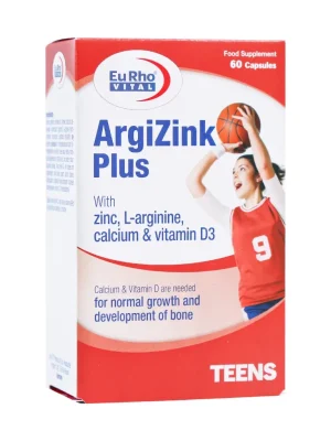 کپسول آرژی زینک پلاس یوروویتال 60 عددی